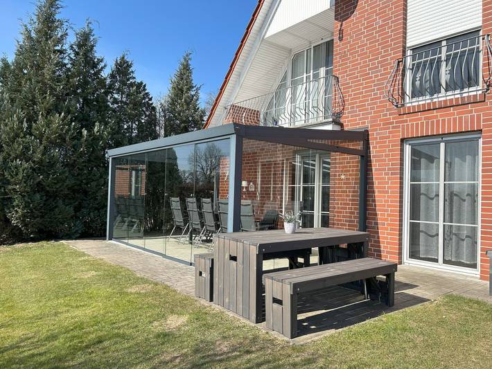 Ferienhaus für 12 Personen, mit Ausblick und Garten sowie Sauna, mit Haustier im Emsland - 3