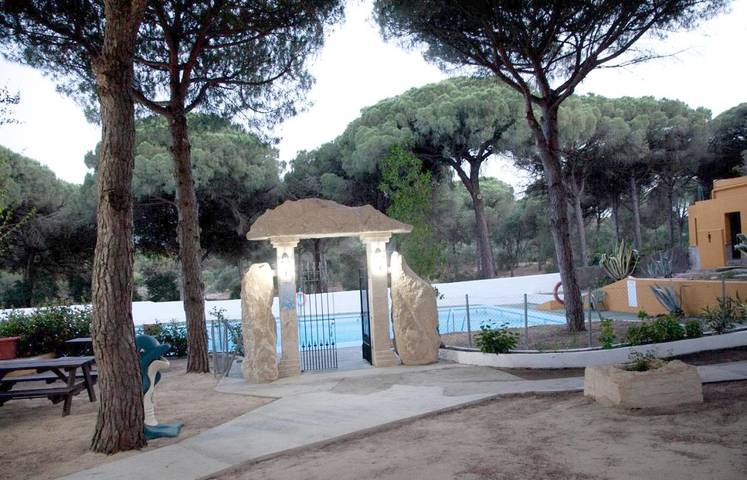 Camping für 4 Personen, mit Terrasse und Pool sowie Garten an der Costa de la Luz - 4