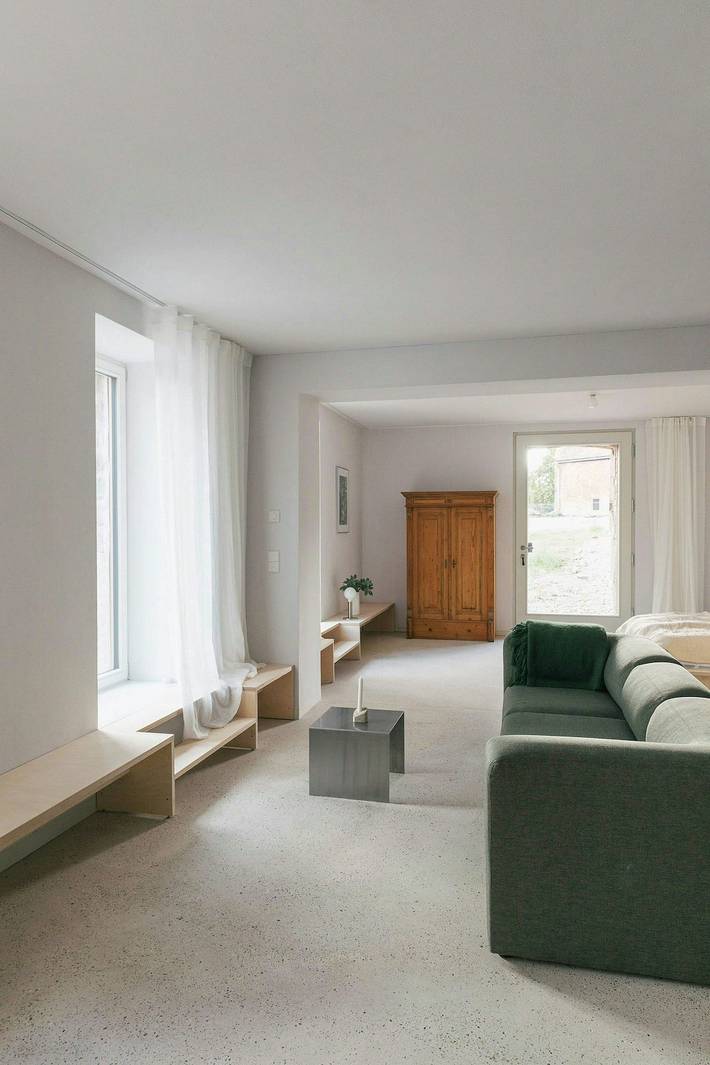 Ferienwohnung für 2 Personen, mit Terrasse und Garten sowie Sauna, kinderfreundlich