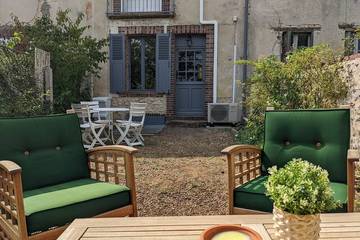 Maison de vacances pour 3 personnes, avec jardin dans Orne