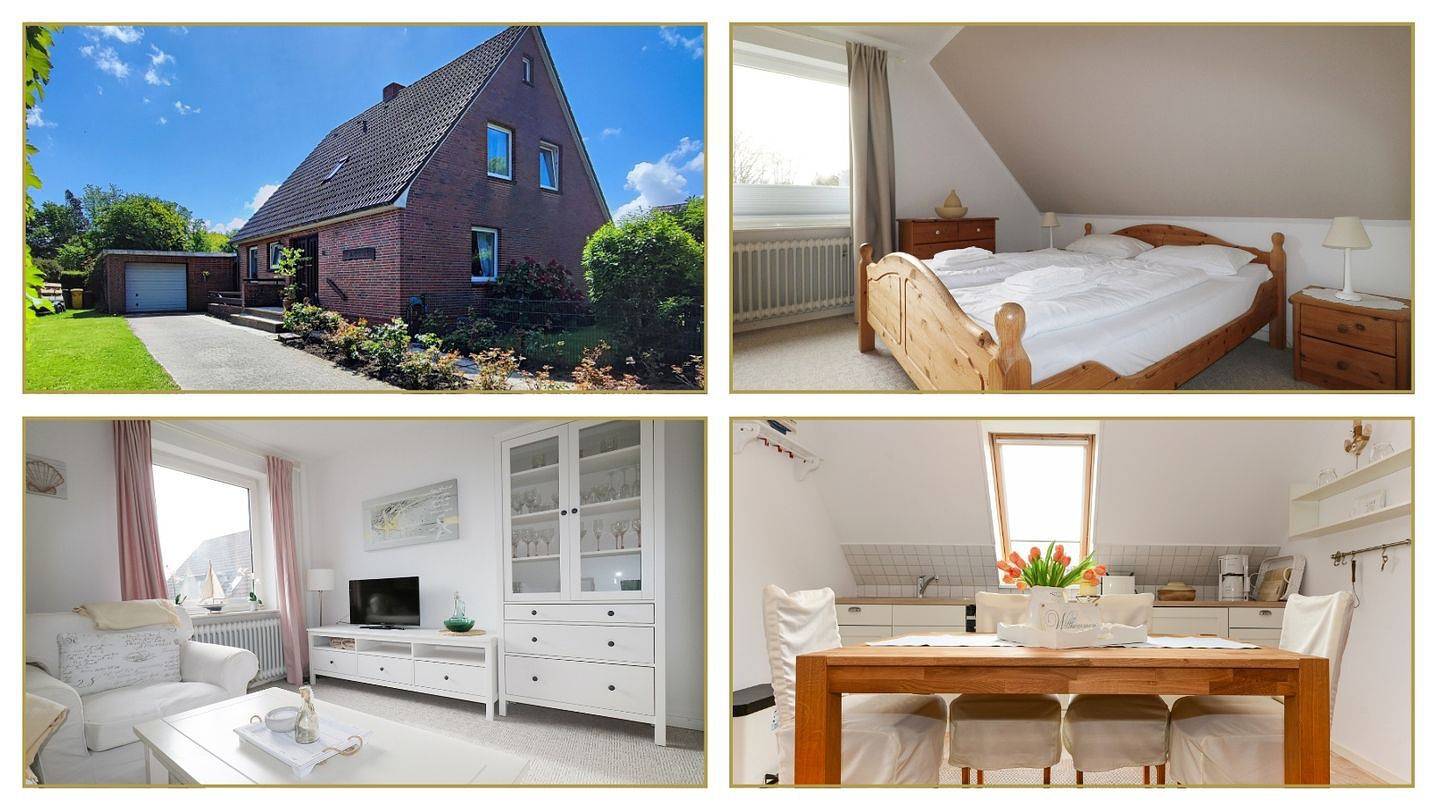 Ganze Wohnung, "Entspannung und Abenteuer an der Nordsee: Willkommen im Haus Bonken!" in Wyk auf Föhr (Stadt), Wyk auf Föhr