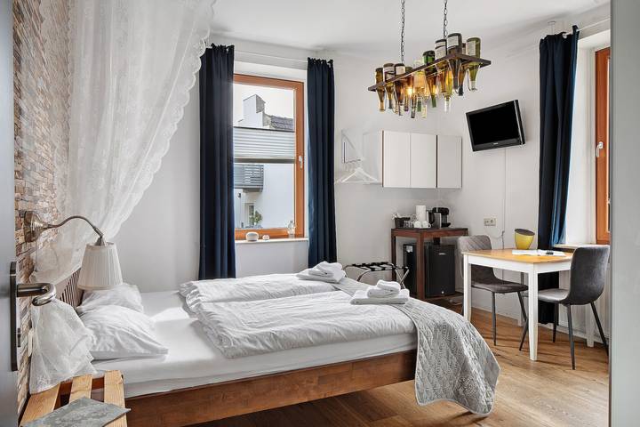 Ferienwohnung für 2 Personen, mit Garten, mit Haustier