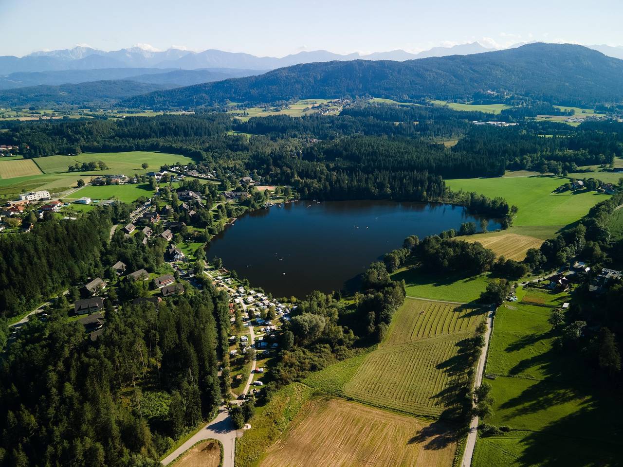 Komfort Stellplatz in Feldkirchen in Kärnten, Bezirk Feldkirchen