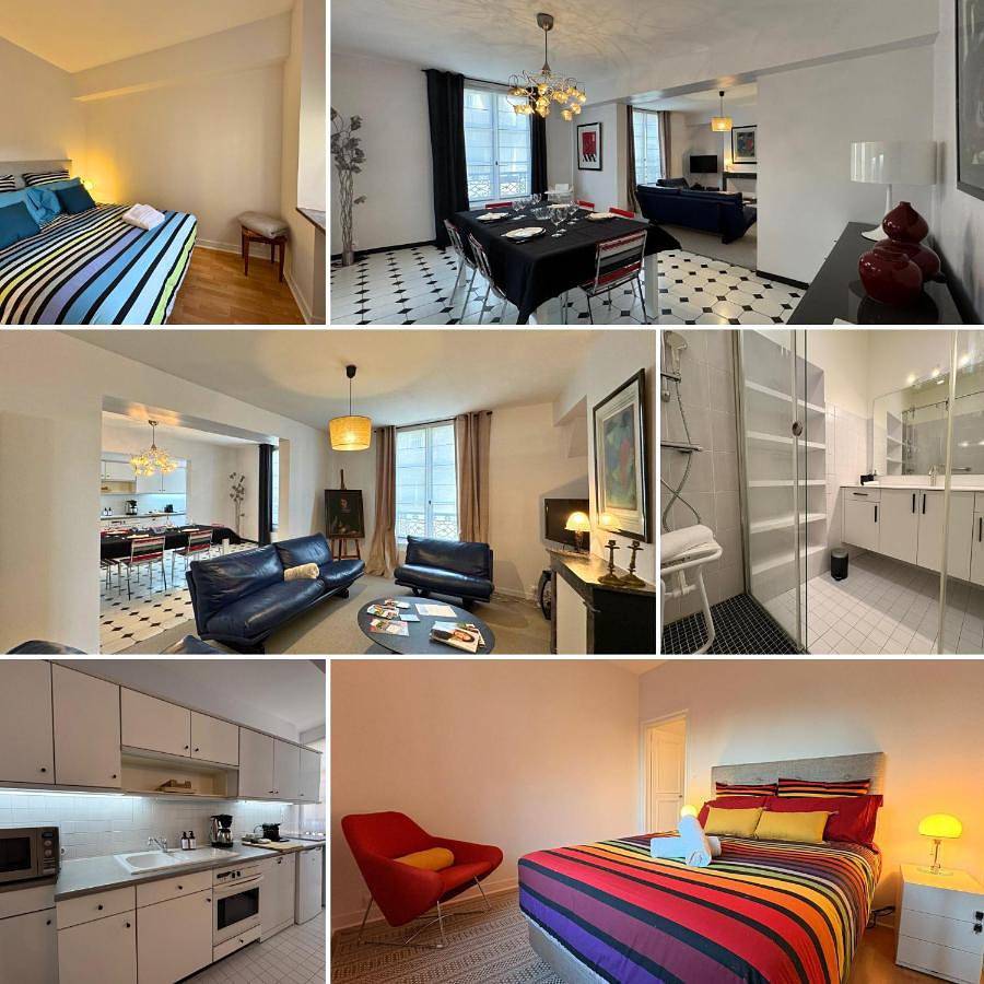 Appartement entier, Anne de Bretagne - Montfort center in Montfort-l'Amaury, Parc naturel régional de la Haute Vallée de Chevreuse