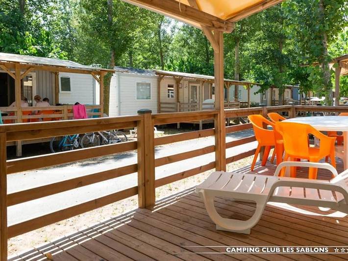 Mobil home pour 4 personnes, avec piscine, animaux acceptés dans Portiragnes Plage - 4