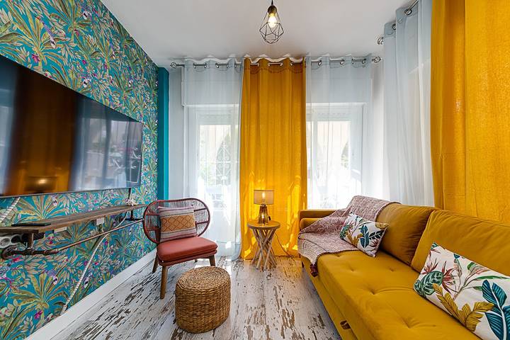 Bungalow pour 2 personnes, avec jardin et balcon à Torrevieja