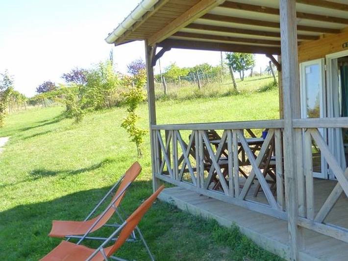 Chalet pour 4 personnes, avec bassin pour enfant en Dordogne - 3