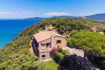 Villa für 12 Personen, mit Terrasse und Garten in Castiglione della Pescaia
