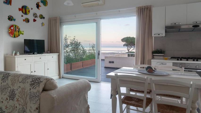Apartamento de vacaciones para 4 personas, con terraza y jardín - 1
