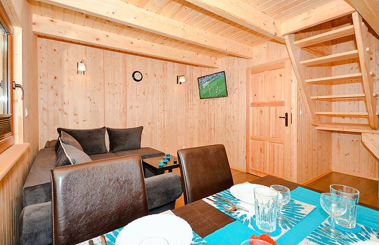 Ferienhaus mit Meerblick für 6 Personen, mit Ausblick und Balkon sowie Garten in Polen - 3