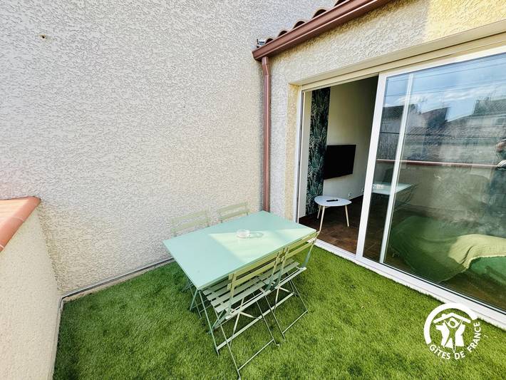 Casa de huéspedes para 4 personas, con Terraza en Sigean