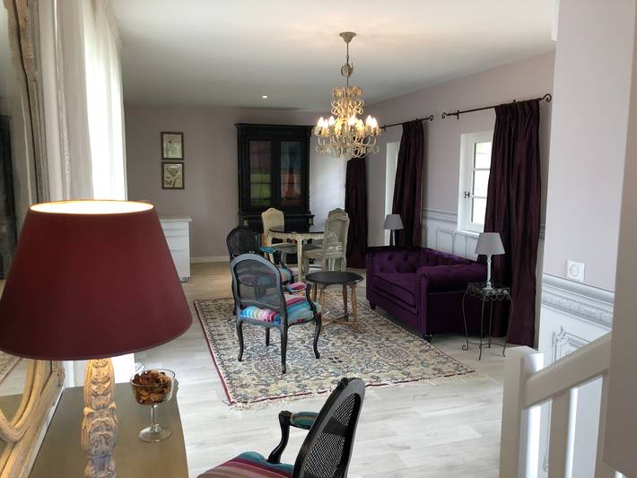 Location de vacances pour 2 personnes, avec terrasse ainsi que vue et jardin à Azay-le-Rideau - 2