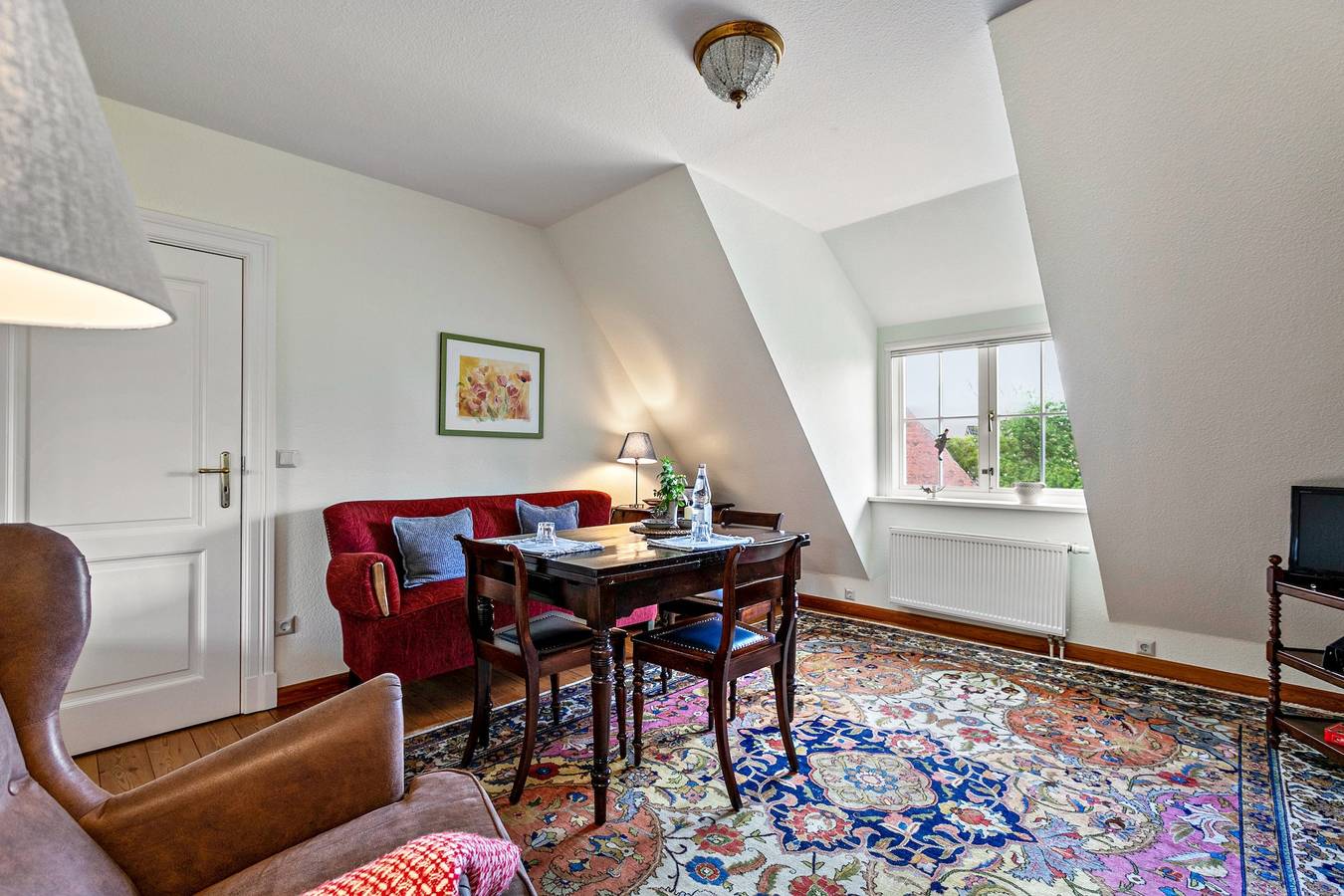 Ganze Wohnung, Ferienwohnung 'Mohnzimmer' mit Gemeinschaftsgarten und Wi-Fi in Norddeich (Schleswig-Holstein), Dithmarschen