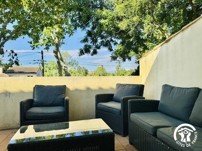 Gîte pour 4 personnes, avec terrasse dans Minervois