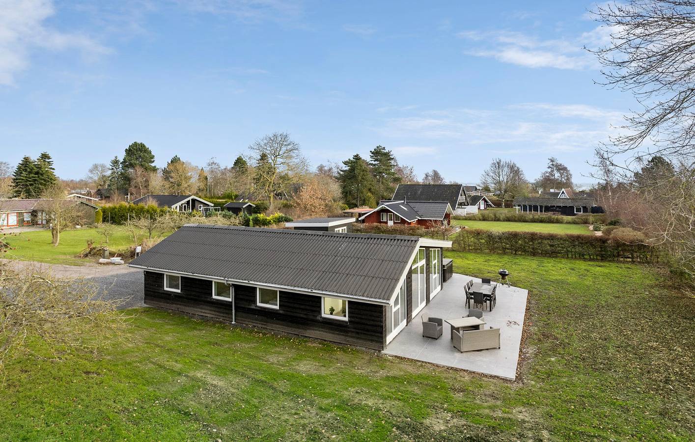 Ferienhaus für 9 Personen mit Terrasse in Spodsbjerg, Langeland