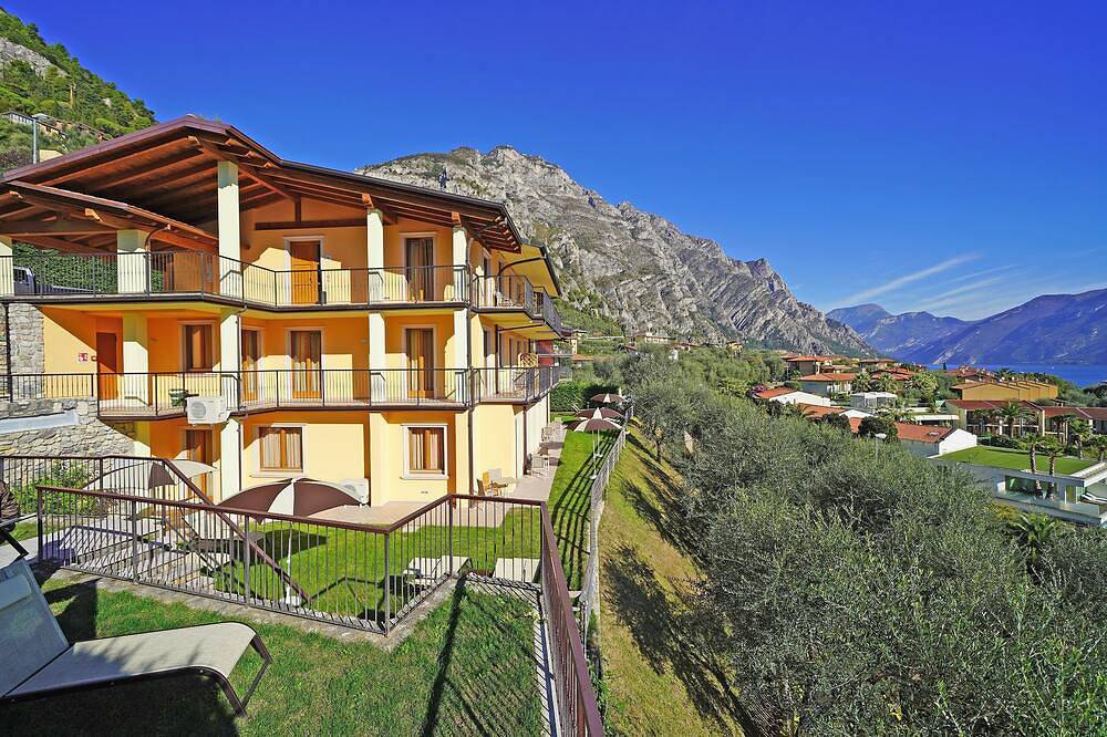 Ganze Wohnung, „Villa Imelda“ geräumige, helle Apartments, Garten oder Balkon, Seeblick in Limone sul Garda, Gardasee-Berge