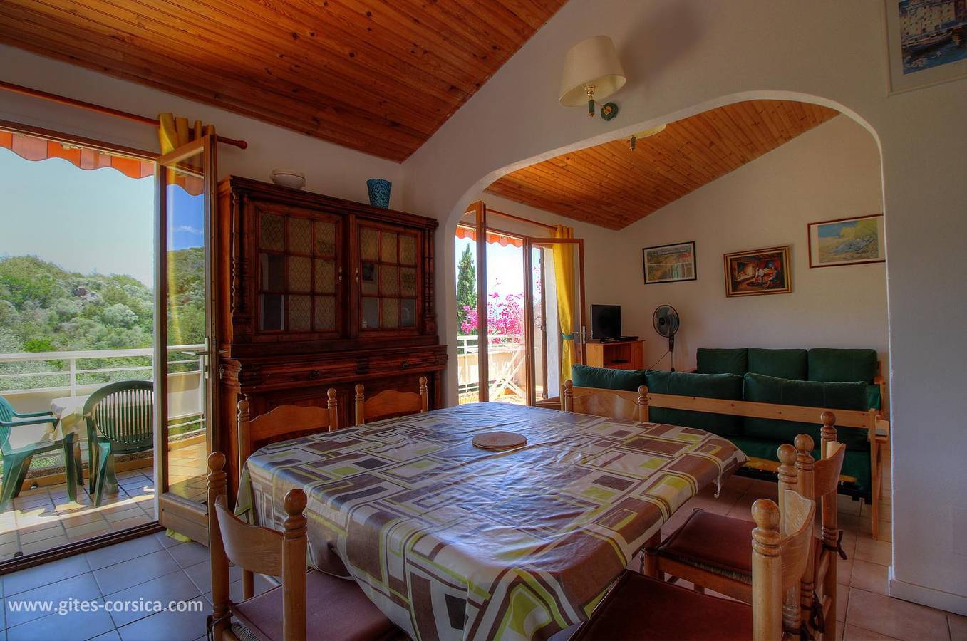 Gîte pour 6 personnes avec terrasse in Porto Pollo (Corse), Serra-di-Ferro