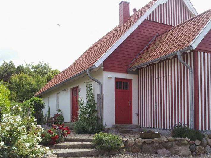 Ferienhaus für 5 Personen, mit Terrasse und Whirlpool sowie Garten und Sauna in Groß Schwansee