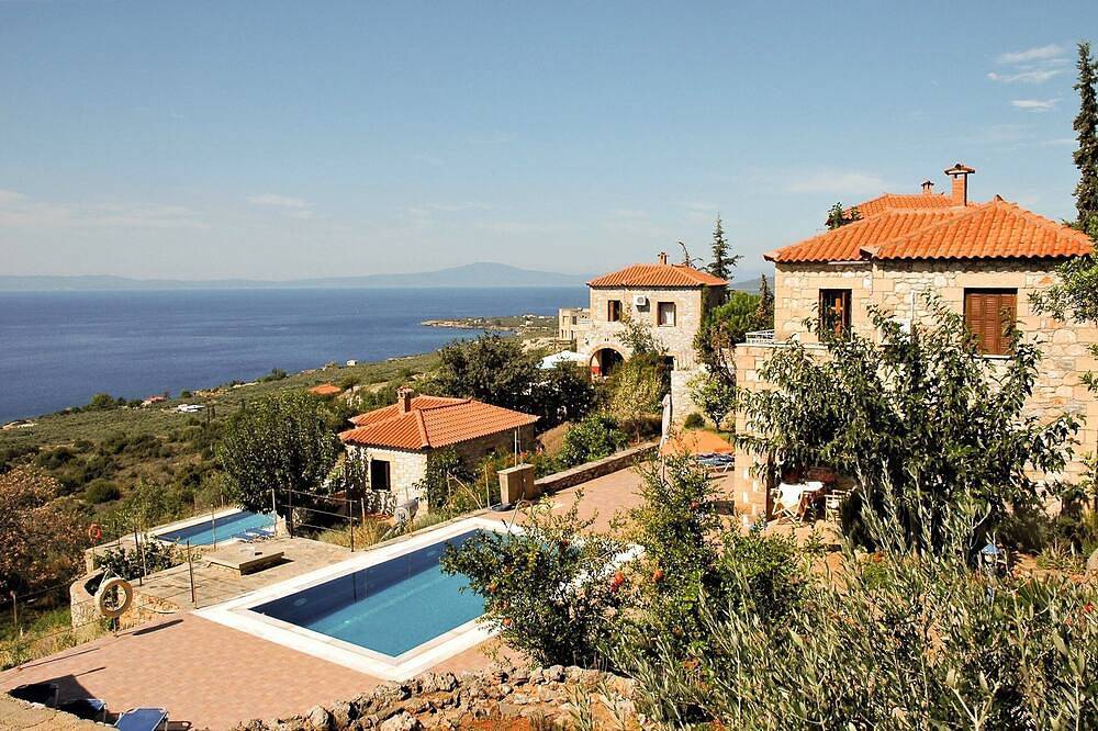 Orato Village Villa Klio in Stoupa, Mani Peninsula
