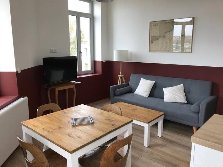 Gîte pour 4 personnes, avec vue, animaux acceptés dans Office De Tourisme De Boulogne Sur Mer