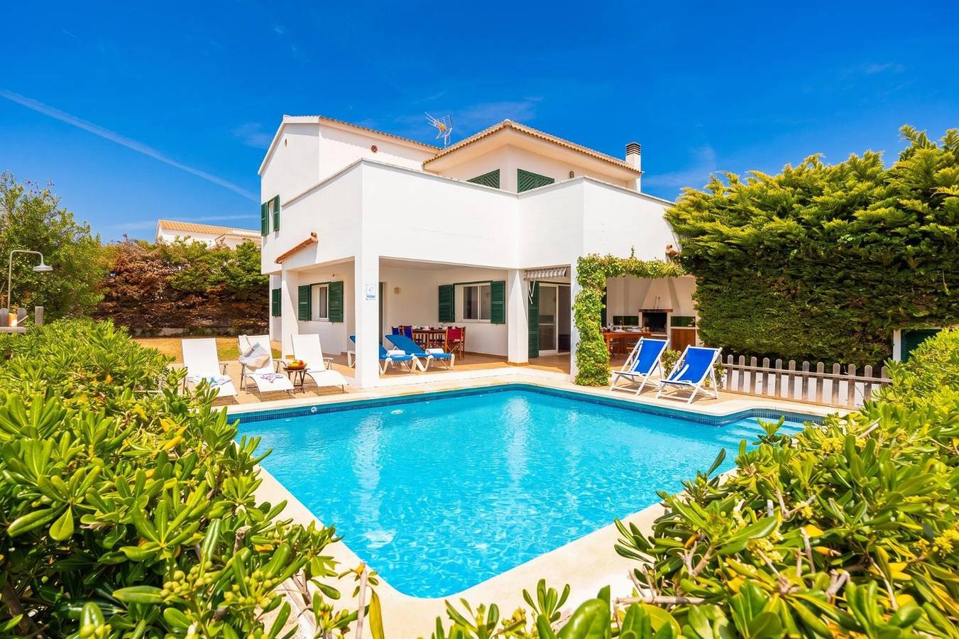 Villa für 8 Personen mit Terrasse in Coves Noves, Es Mercadal