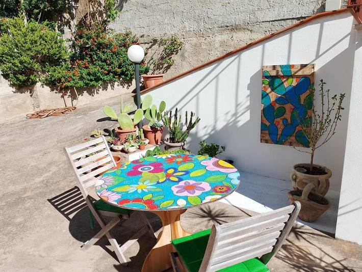 Location de vacances pour 5 personnes, avec vue et jardin à Campofelice di Roccella - 4