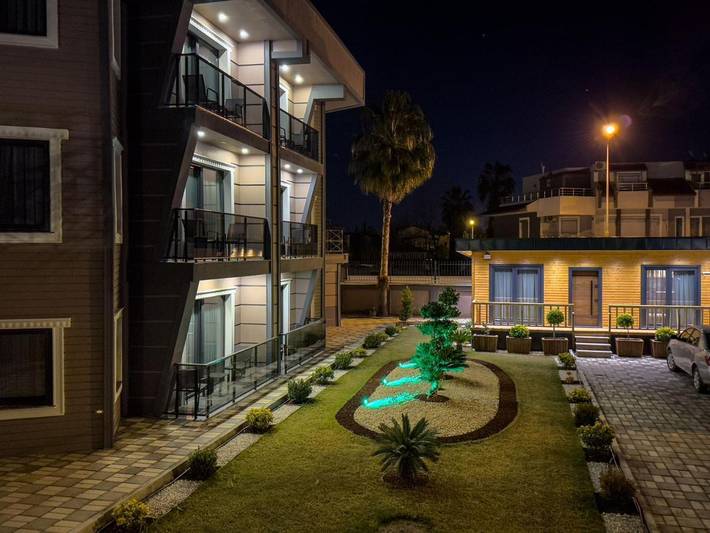 Ferienhaus für 4 Personen, mit Pool und Garten sowie Ausblick in Belek