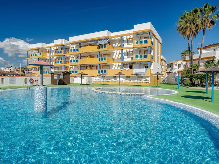 Appartement de vacances pour 4 personnes, avec terrasse ainsi que jardin et bassin pour enfant - 1