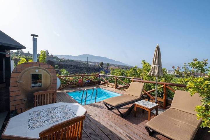 Casa rural para 2 personas, con terraza y jardín en Los Llanos de Aridane