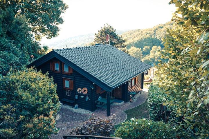 Chalet für 4 Personen, mit Terrasse und Garten sowie Sauna und Ausblick in Spessart-Mainland - 2