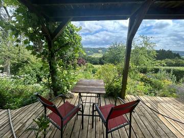 Gîte pour 2 personnes, avec terrasse ainsi que vue et jardin, animaux acceptés à Stoumont