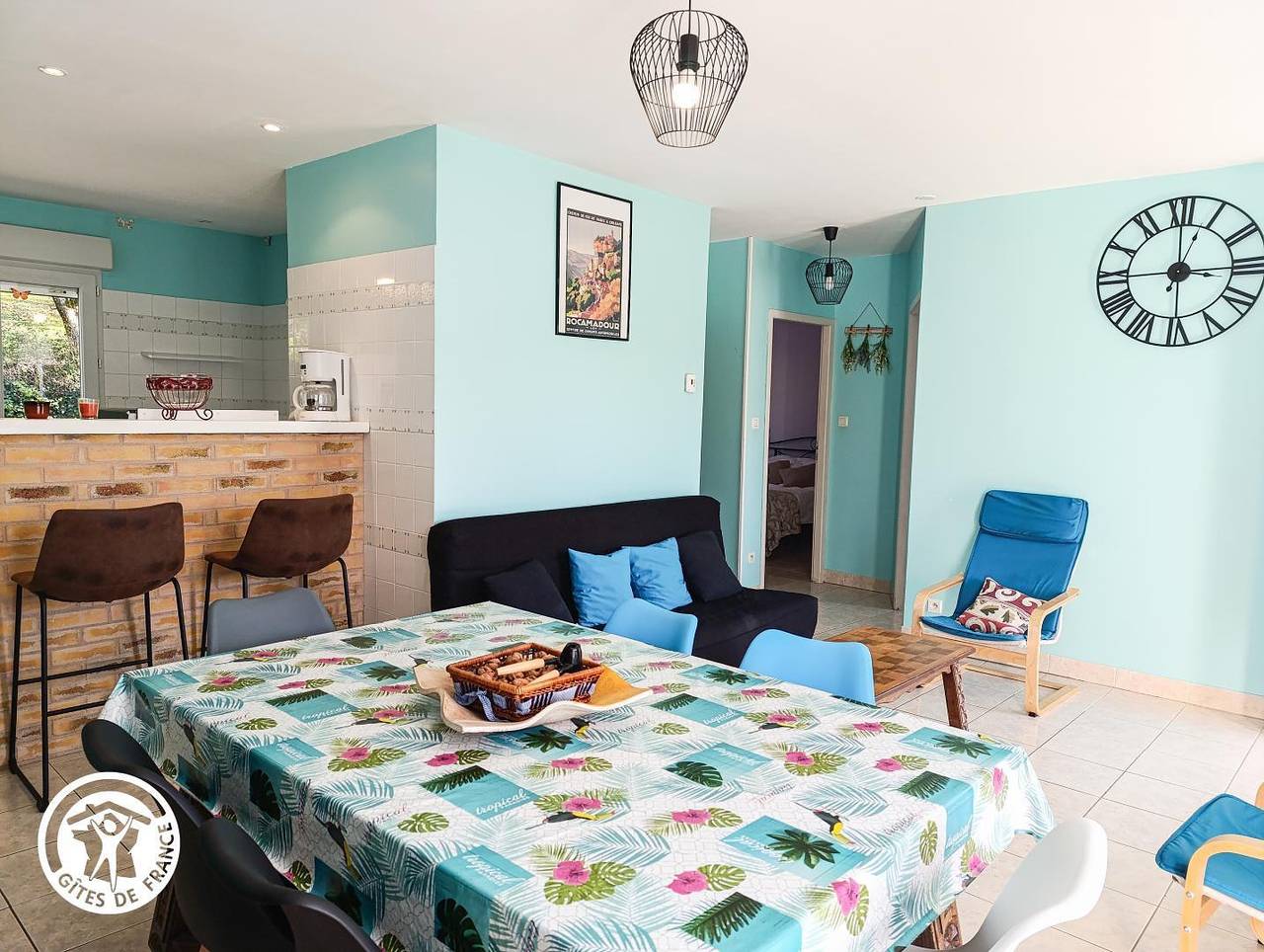 Gîte für 4 Personen mit Garten in Lot