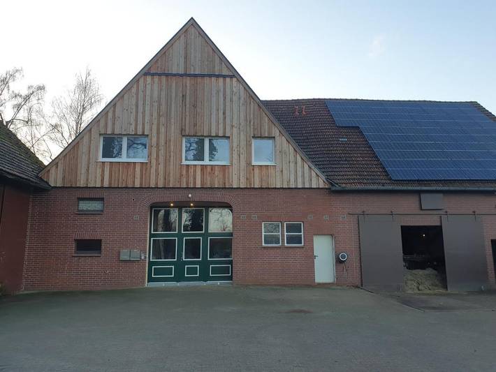 Ferienwohnung für 4 Personen, mit Terrasse und Garten sowie Ausblick in Bünde