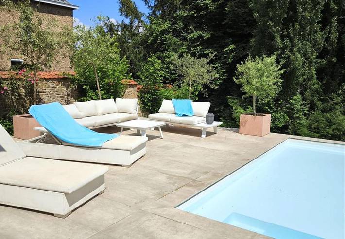 Gîte pour 3 personnes, avec piscine ainsi que jardin et vue à Namur - 4