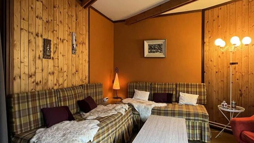 Apartamento para 7 personas, con balcón en La Mongie