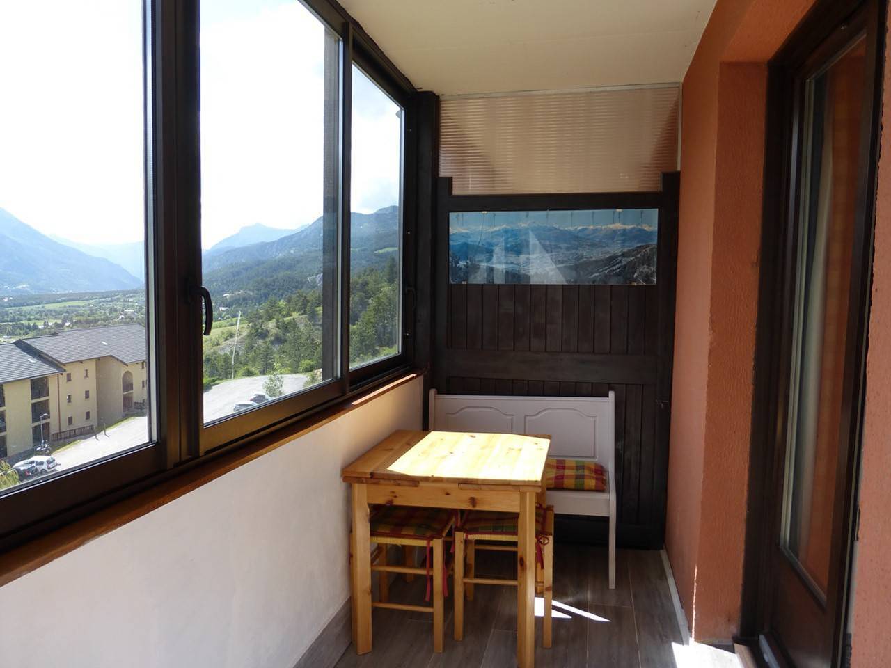 Ganze Wohnung, Komfortables Studio-Kabine 4 Pers in Barcelonnette, Espace Lumière