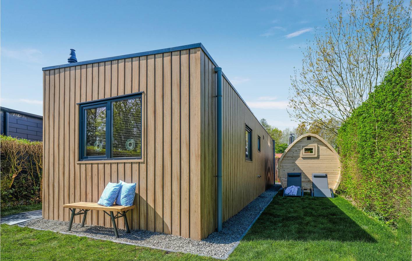 Ferienhaus für 4 Personen mit Terrasse in Niederländische Nordsee