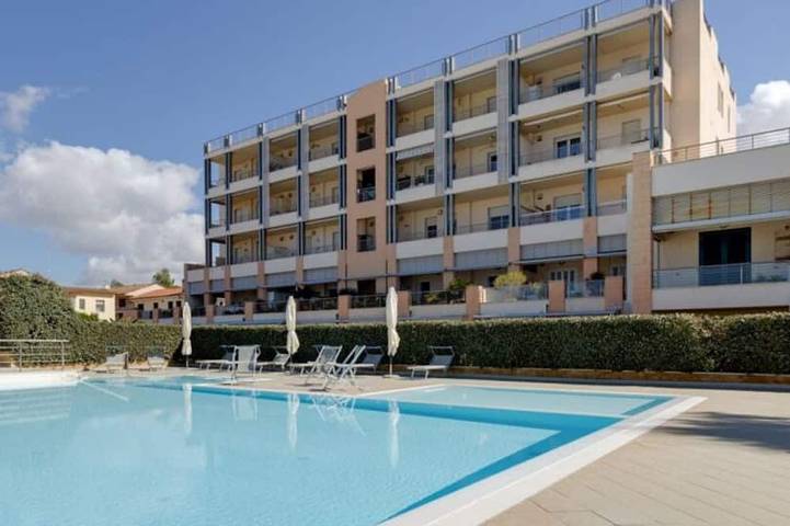 Appartement de vacances pour 4 personnes, avec piscine et balcon - 1