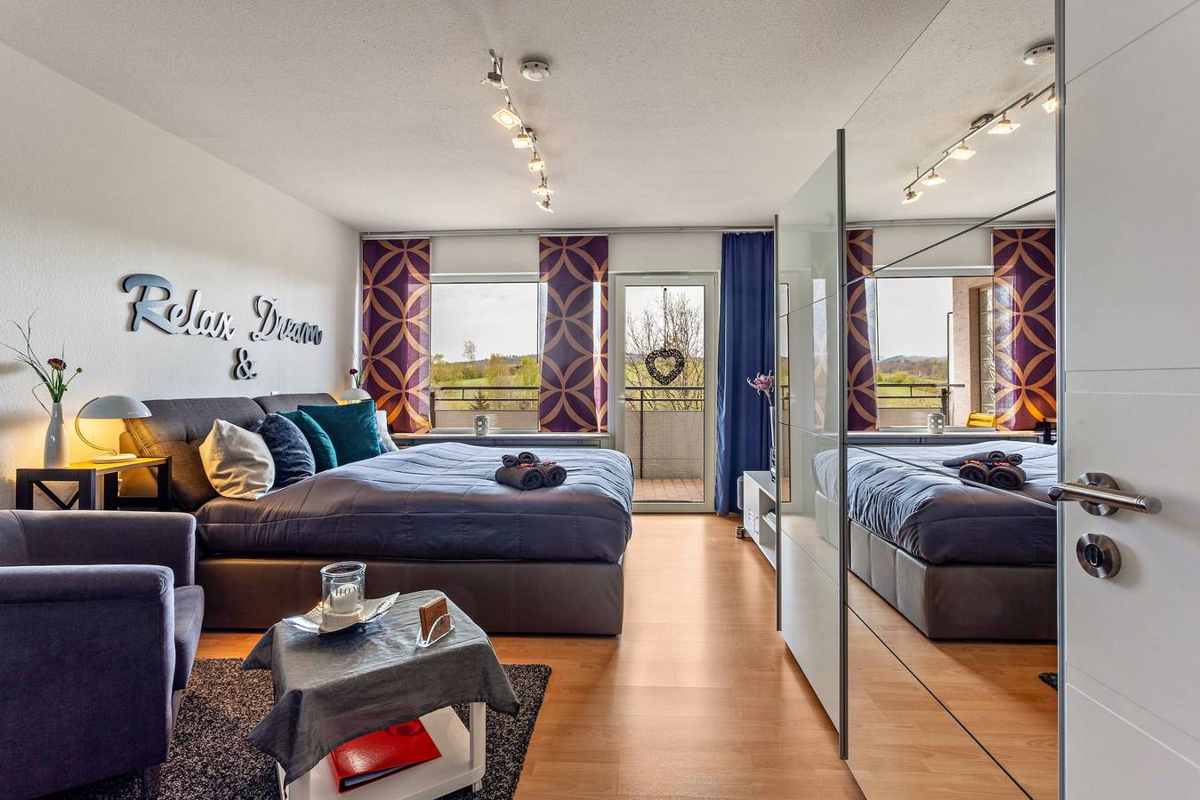 Ganze Wohnung, Ferienwohnung "Comfort" mit Gemeinschaftsgarten, Balkon und Wlan in Brilon, die Mittelgebirge