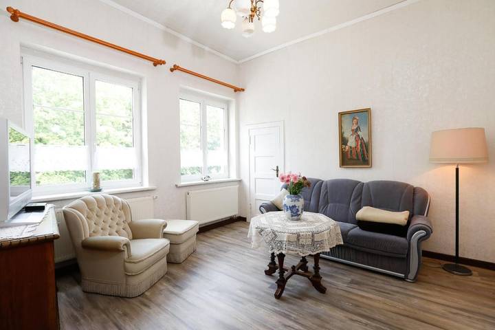 Ferienwohnung für 3 Personen, mit Garten und Ausblick in Eberswalde