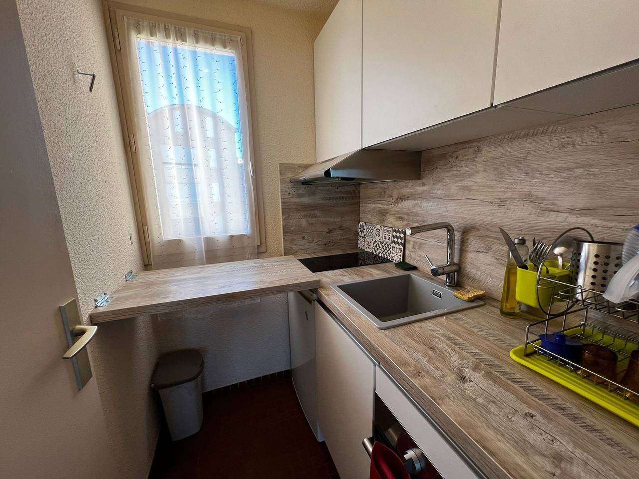 Ganze Wohnung, Gemütliche Wohnung mit Parkplatz, 4 Schlafplätze in Gruissan (Ville), Gruissan