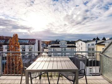 Ferienwohnung für 5 Personen, mit Ausblick und Terrasse, mit Haustier in Binz