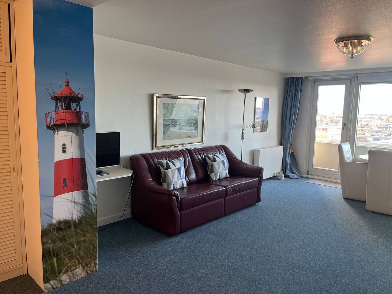 Ganze Wohnung, Hanseatenhaus im Zentrum 1-Zimmerwohnung App 91 "Weitblick" in Westerland, Sylt (Gemeinde)