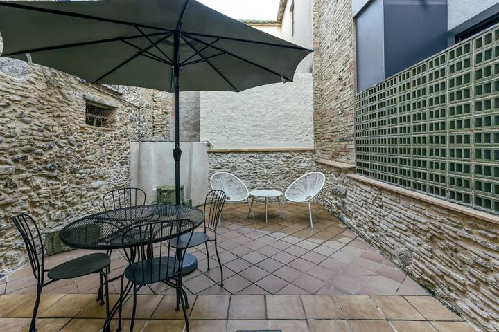 Apartamento inteiro, Apartamento 'Apartaments Can Gibert - Palleret' com terraço privado e acesso Wi-Fi in Castelló d'Empúries, Upper Empordà