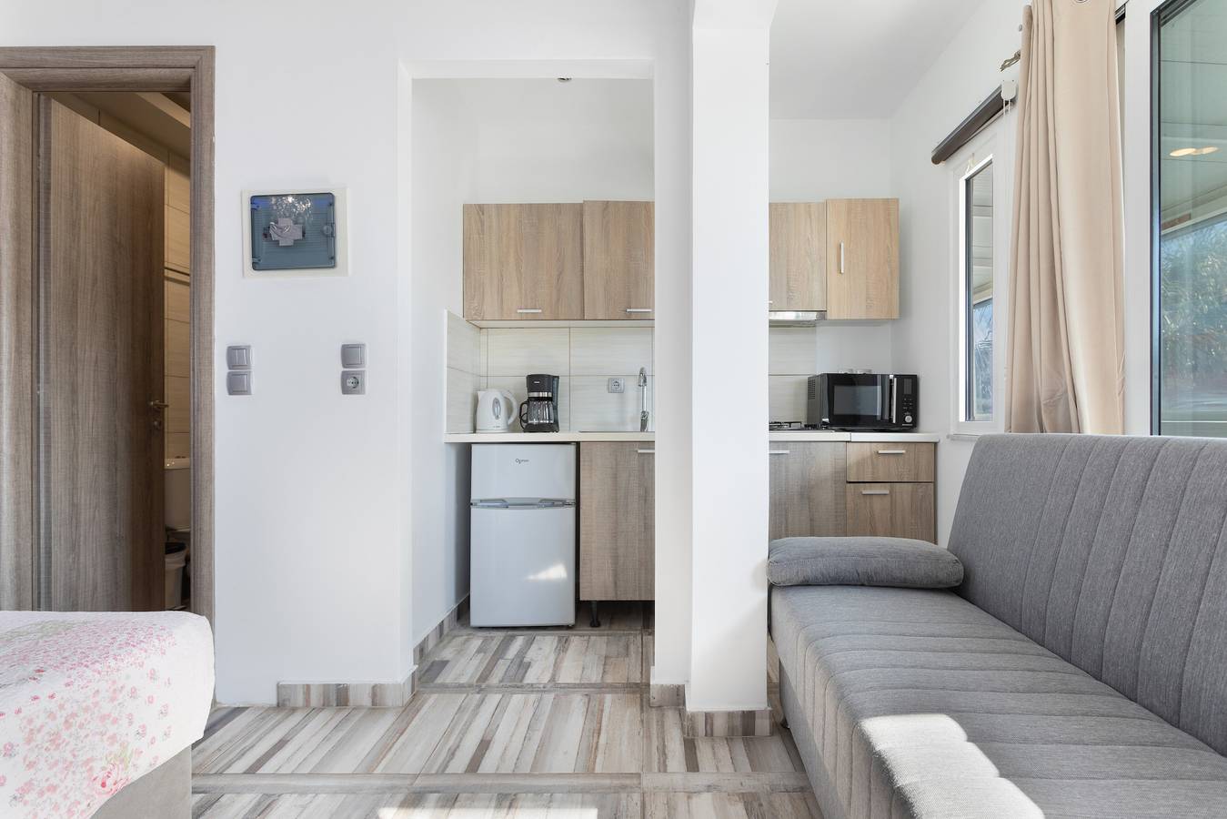 Studio Appartement "Villa Dionysia S3" dichtbij het strand met gedeeld zwembad & Wi-Fi, foto 8