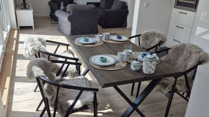 Ferienwohnung für 4 Personen, mit Sauna und Garten sowie Balkon in Mittelholstein