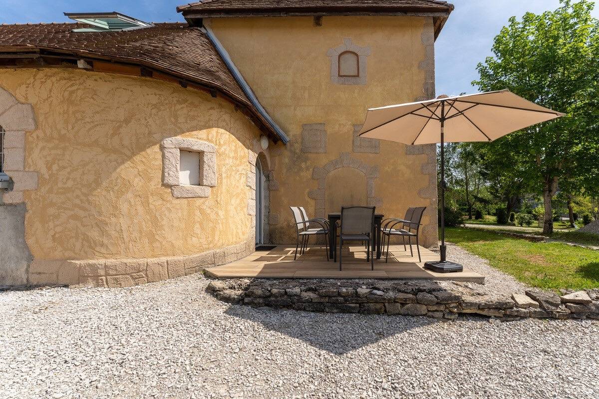Cottage für 6 Personen mit Terrasse in La Châtelaine, Französischer Jura