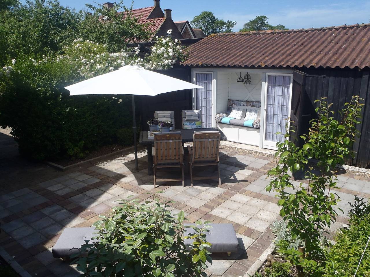 Ganze Wohnung, Boutique Apartment in Ritthem with Terrace in Walcheren