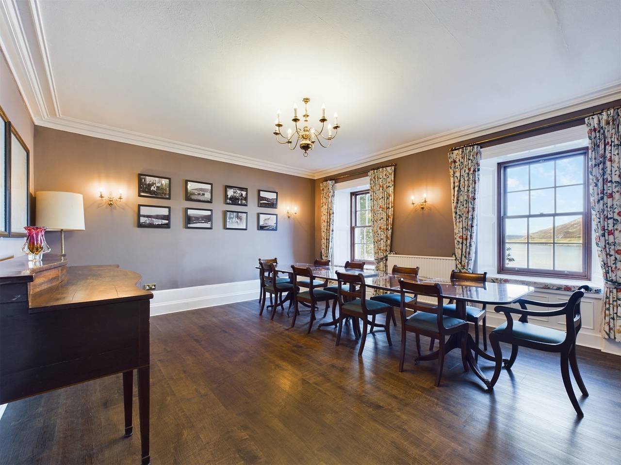 Voe House in Shetland Inseln