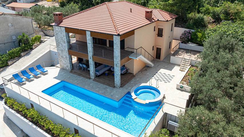 Villa pour 5 personnes, avec terrasse et jardin en Korcula - 4